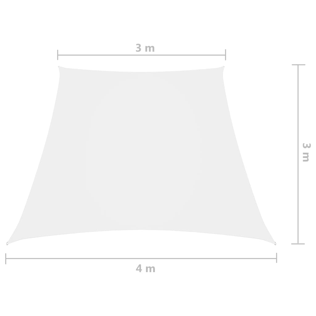 Zonnezeil trapezium 2/4x3 m oxford stof