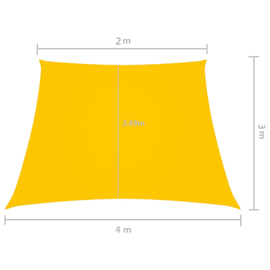 Zonnescherm trapezium 4/5x4 m oxford stof