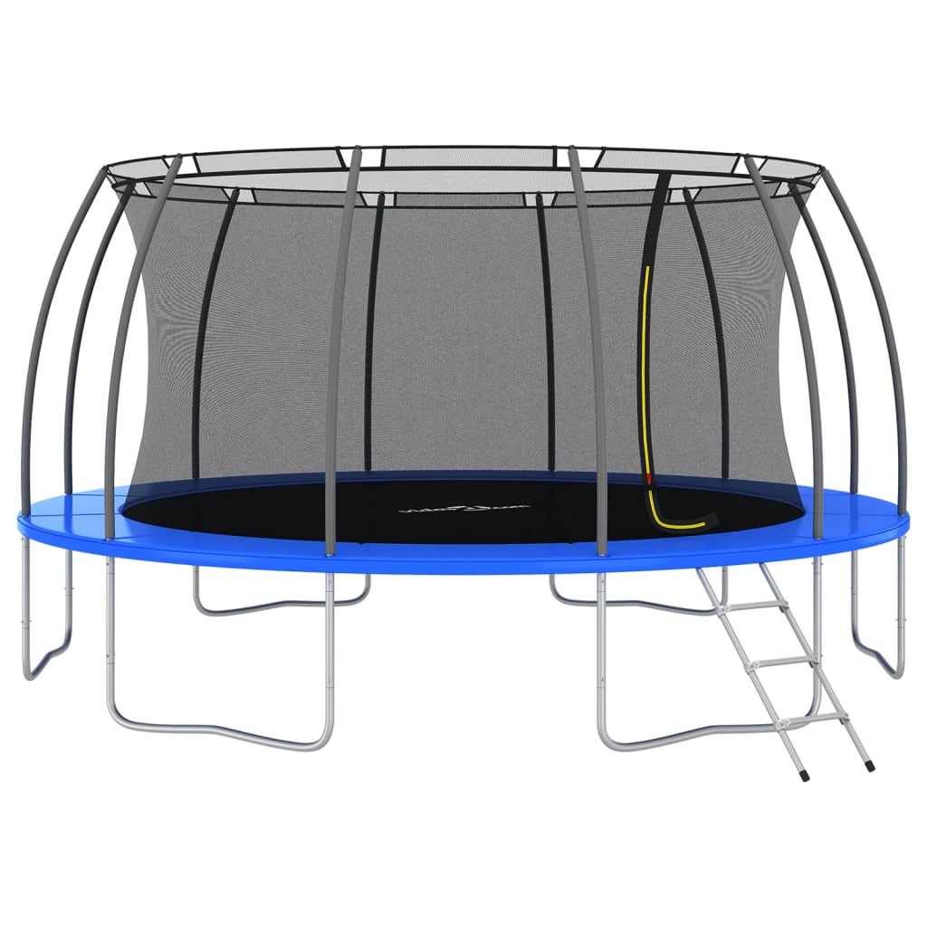 Trampolineset rond 150 kg 305x76 cm