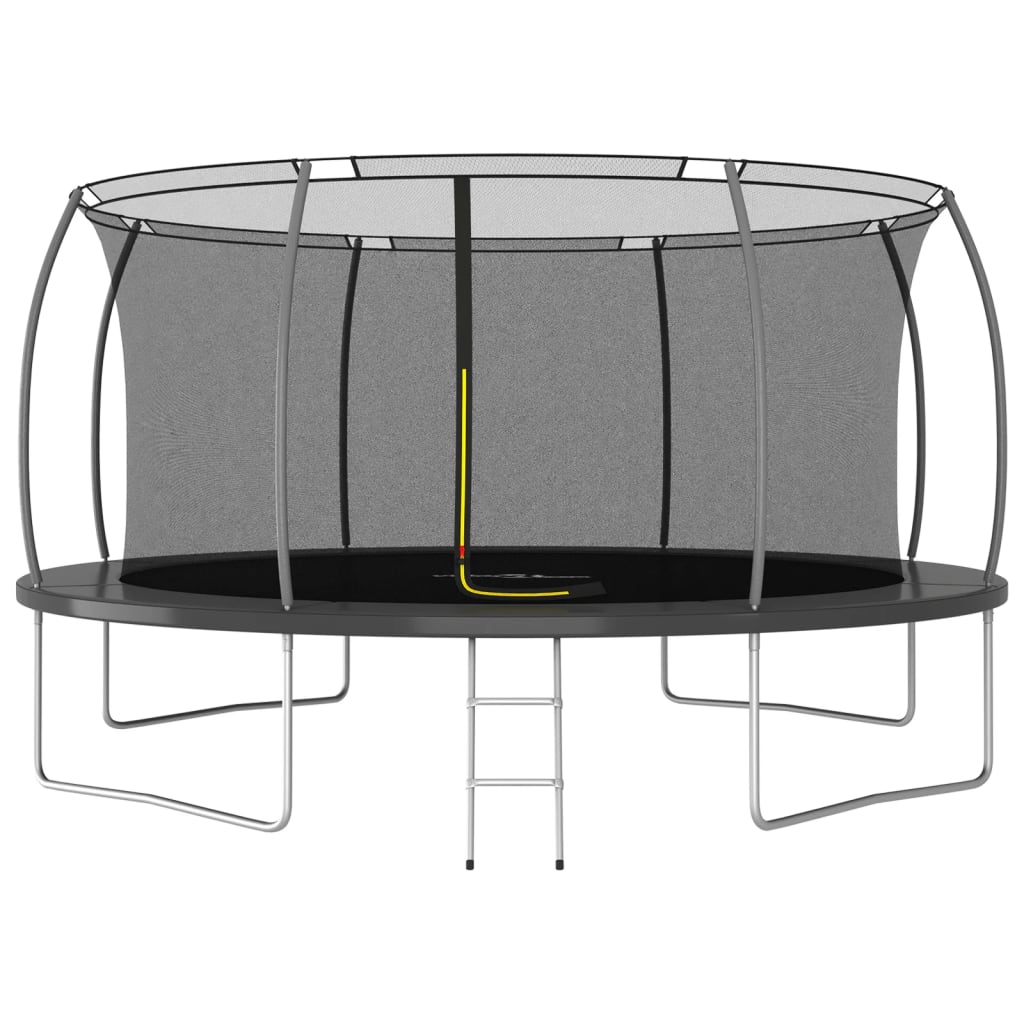 Trampolineset rond 150 kg 488x90 cm