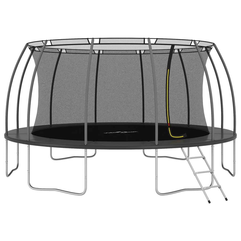 Trampolineset rond 150 kg 305x76 cm