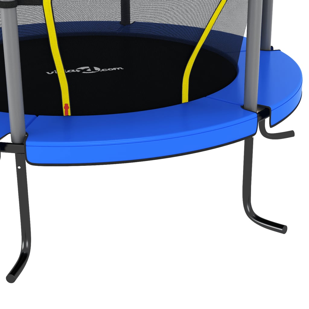 Trampoline met veiligheidsnet rond 140x160 cm