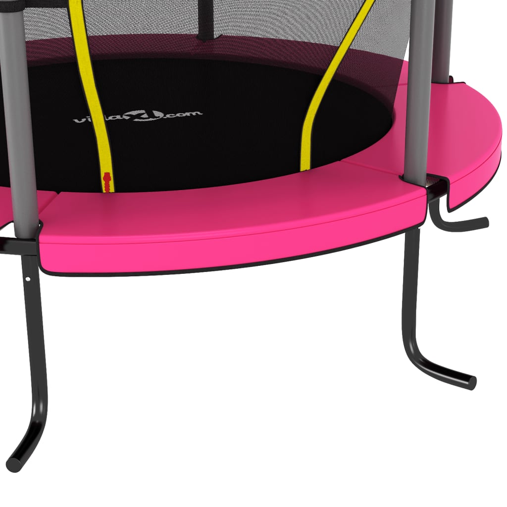 Trampoline met veiligheidsnet rond 140x160 cm