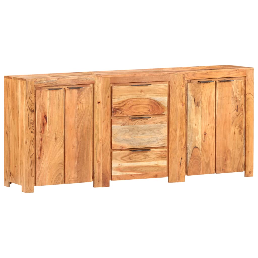 Dressoir met 3 lades en 4 deuren massief gerecycled hout