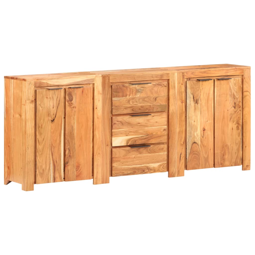 Dressoir met 3 lades en 4 deuren massief gerecycled hout