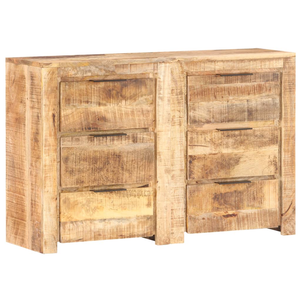 Dressoir 59x33x75 cm ruw mangohout