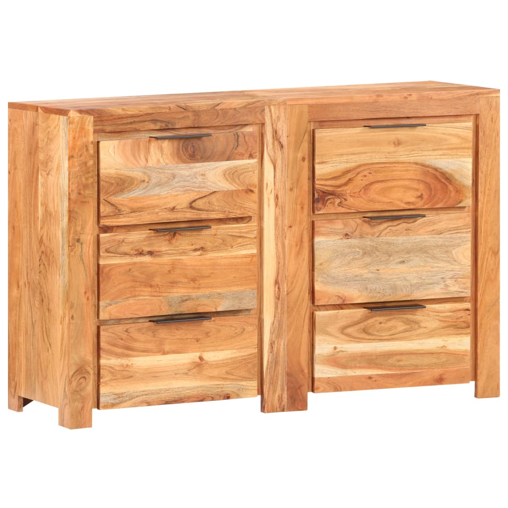 Dressoir 59x33x75 cm ruw mangohout