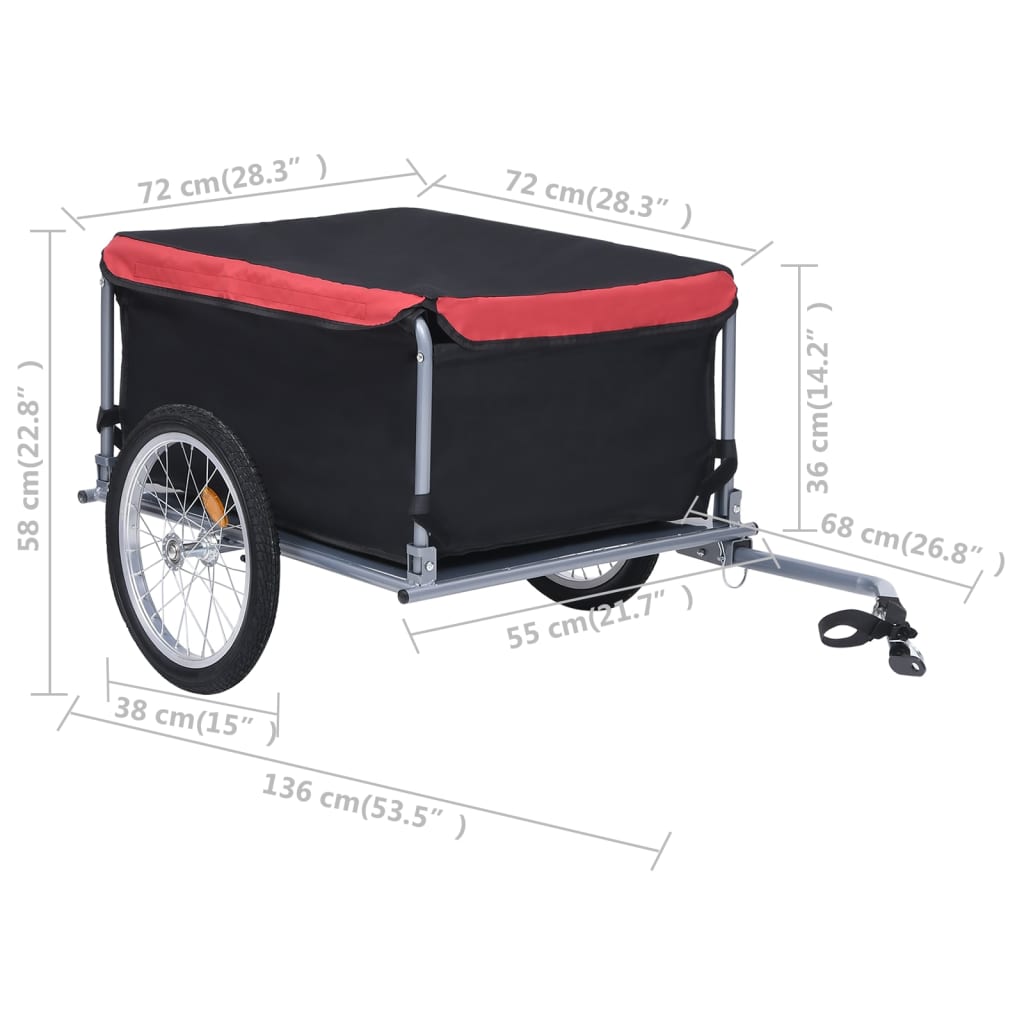 Fietstrailer 65 kg