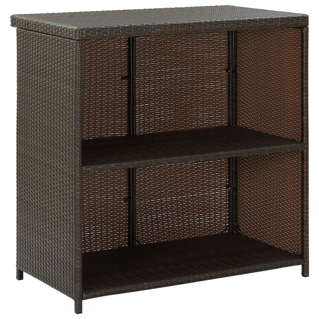 3-delige Barset poly rattan