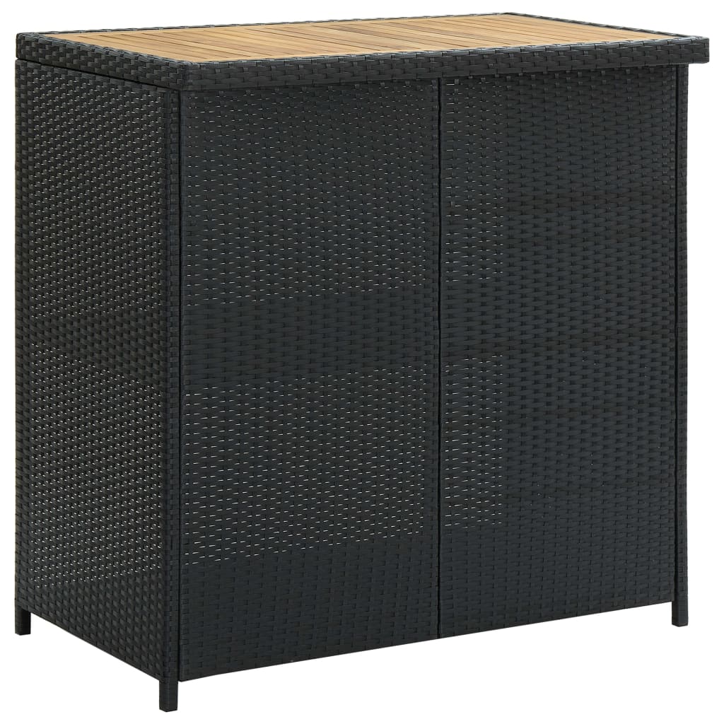 3-delige Barset poly rattan