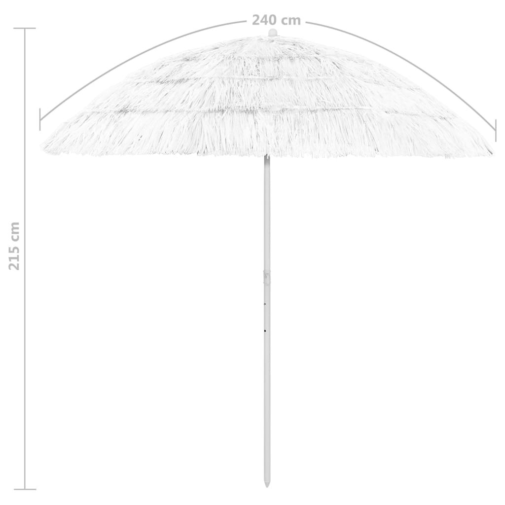 Strandparasol Hawaï 240 cm