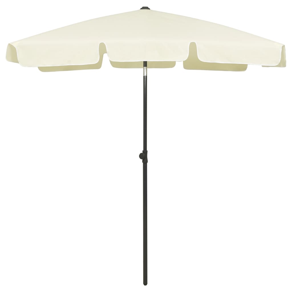 Strandparasol 200x125 cm