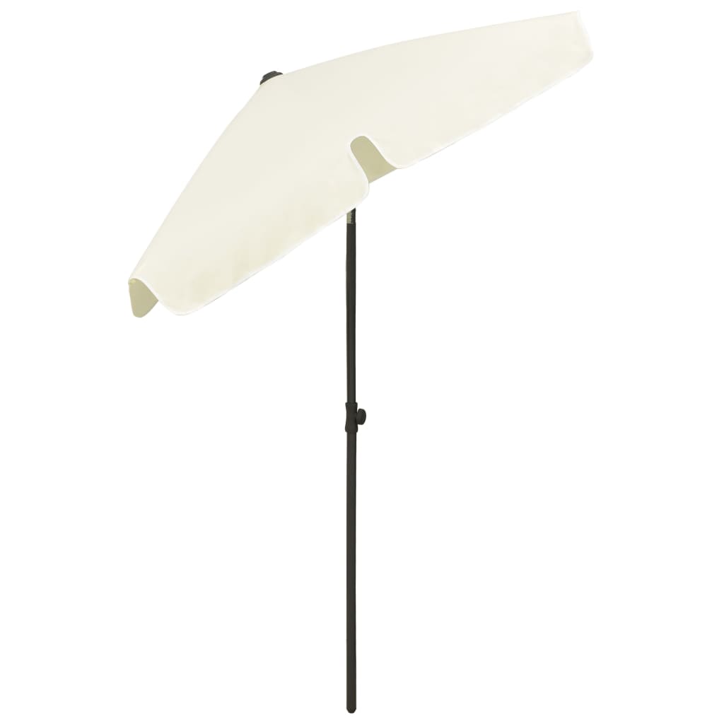 Strandparasol 200x125 cm