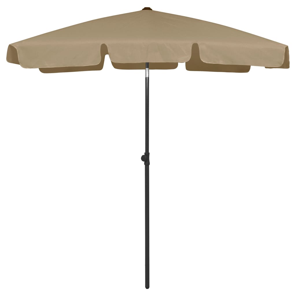 Strandparasol 200x125 cm