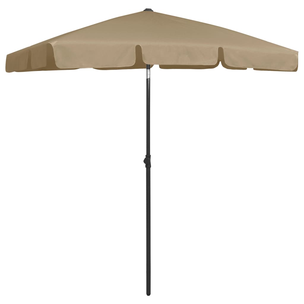 Strandparasol 200x125 cm