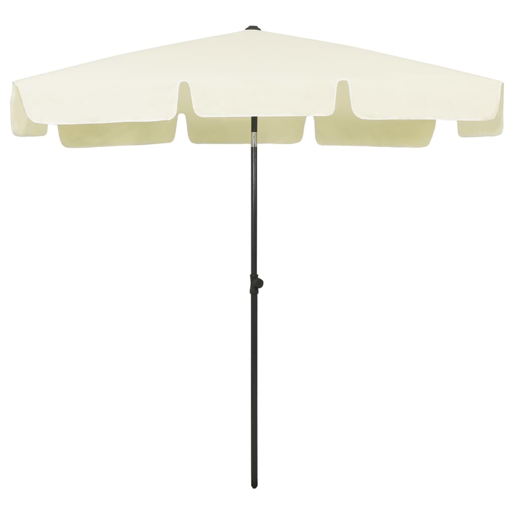 Strandparasol 200x125 cm