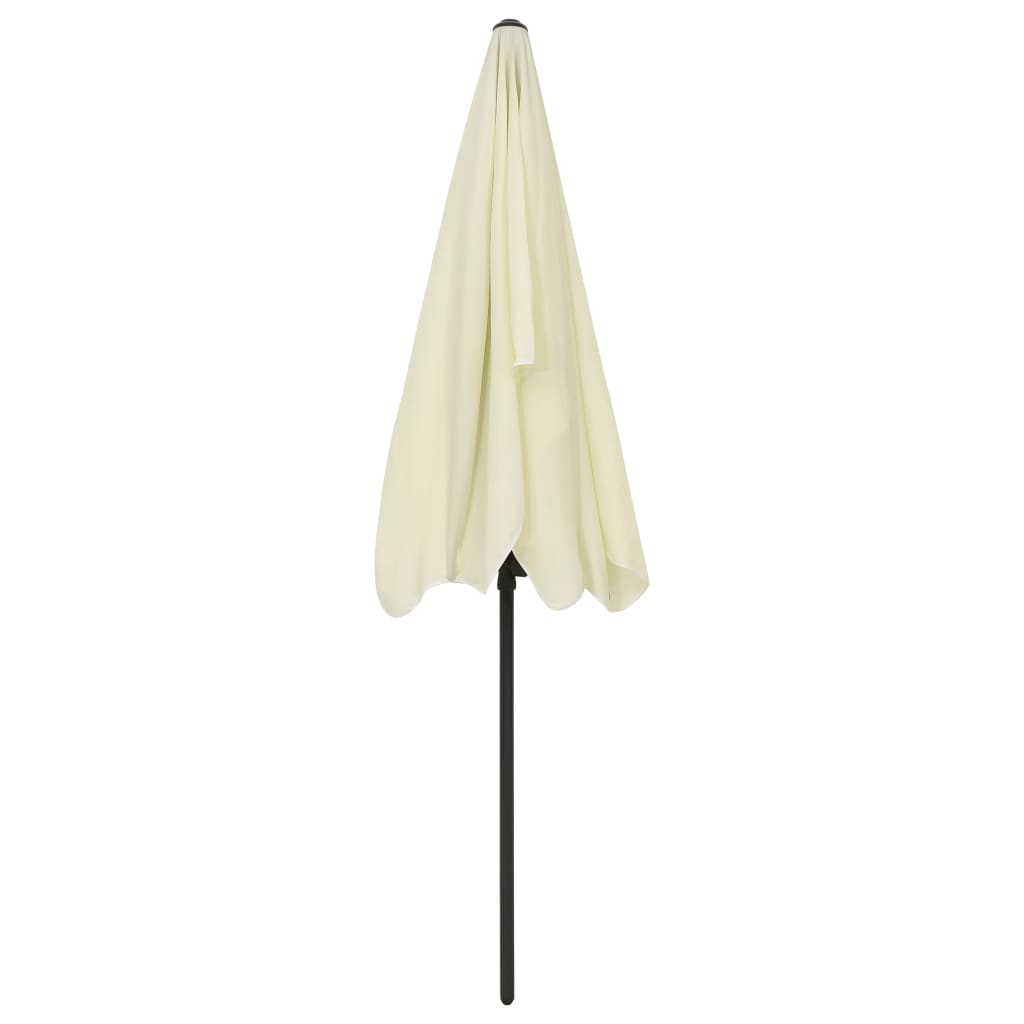 Strandparasol 200x125 cm