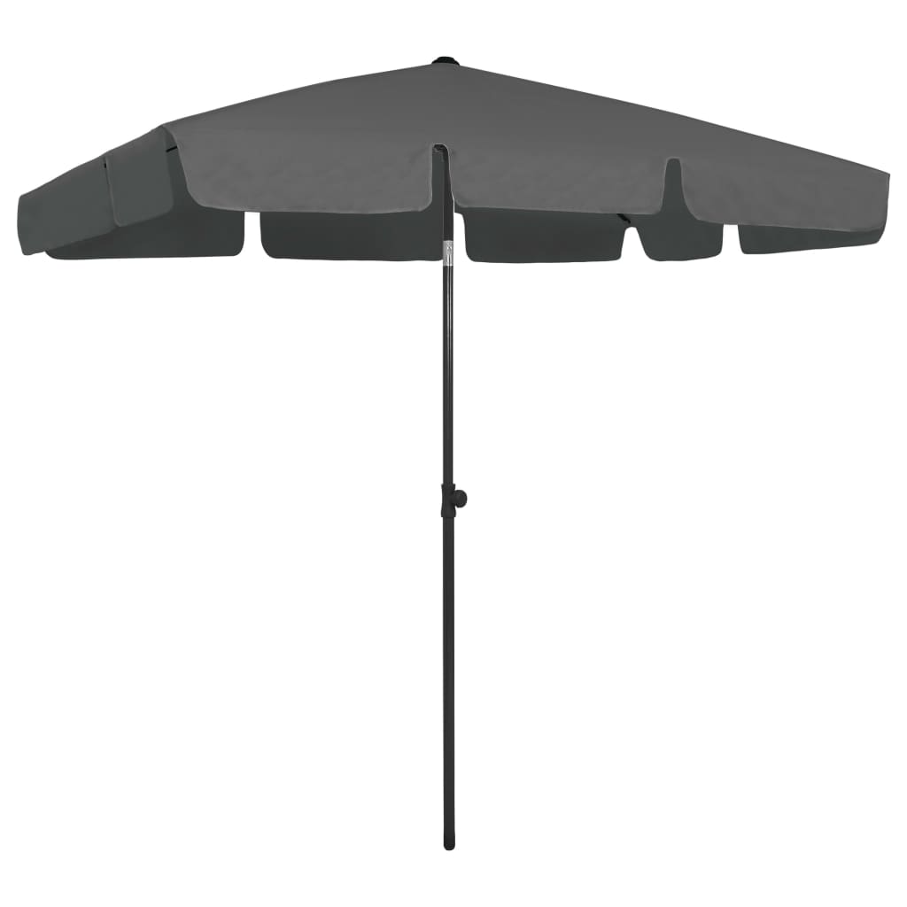 Strandparasol 200x125 cm