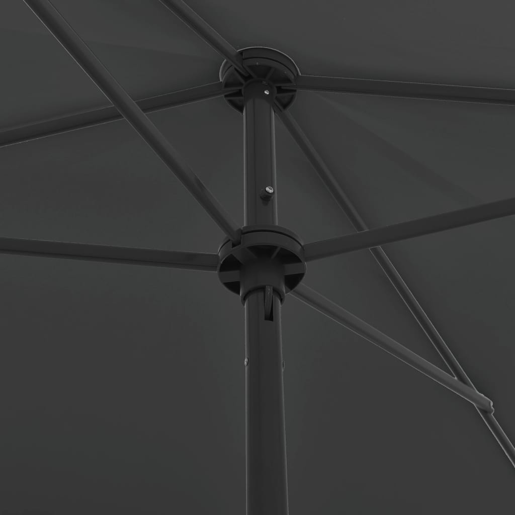 Strandparasol 200x125 cm