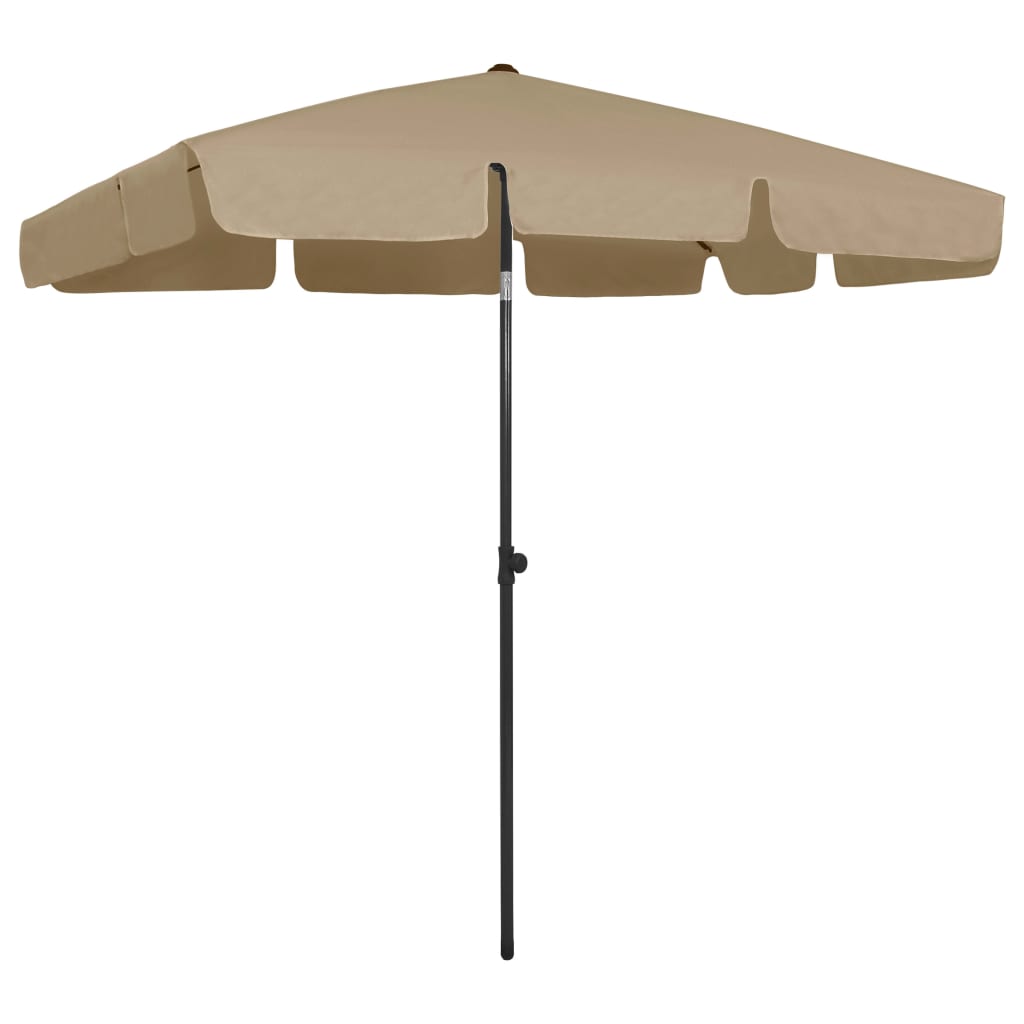 Strandparasol 200x125 cm