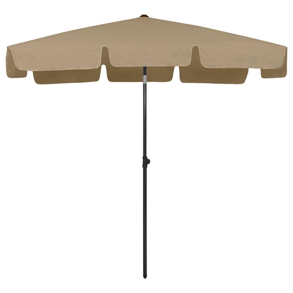 Strandparasol 200x125 cm