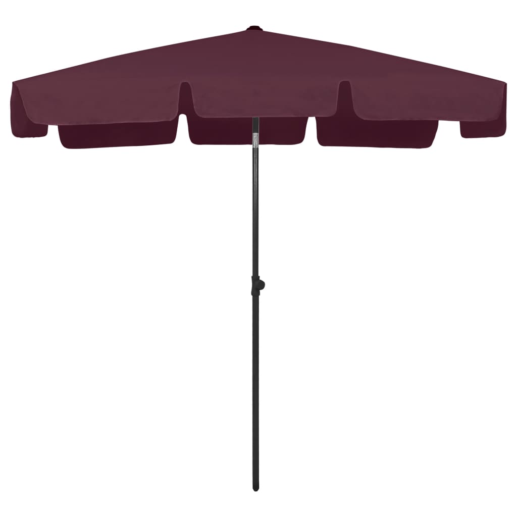 Strandparasol 200x125 cm