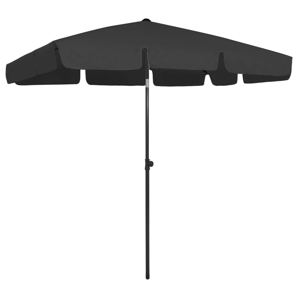 Strandparasol 200x125 cm