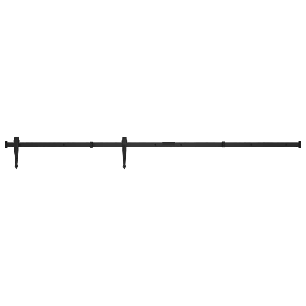 Ophangset voor minischuifdeur 200 cm koolstofstaal