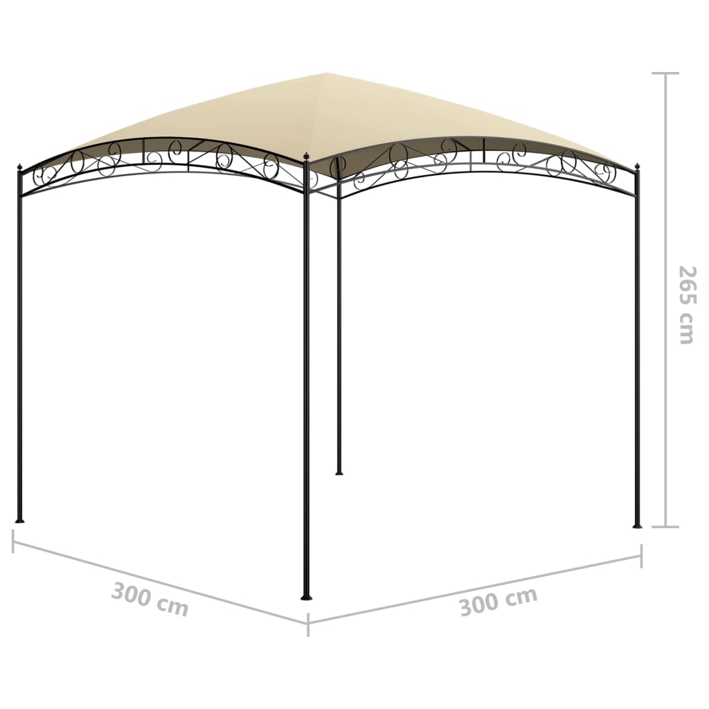 Prieel 180 g/m² 3x3x2,65 m