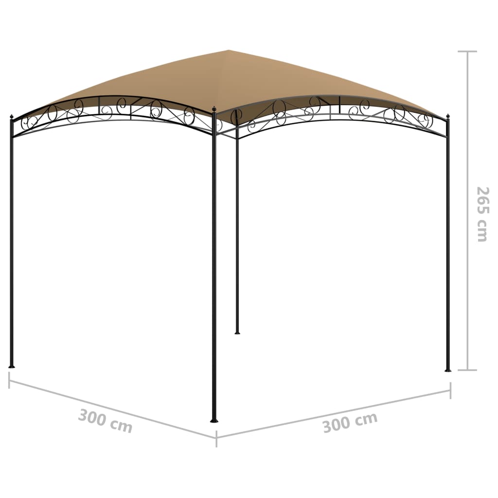 Prieel 180 g/m² 3x3x2,65 m