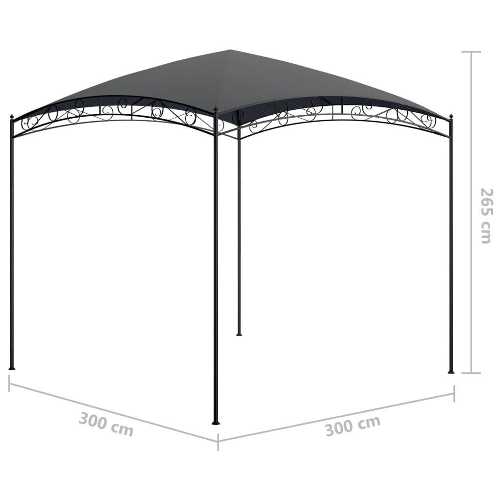 Prieel 180 g/m² 3x3x2,65 m