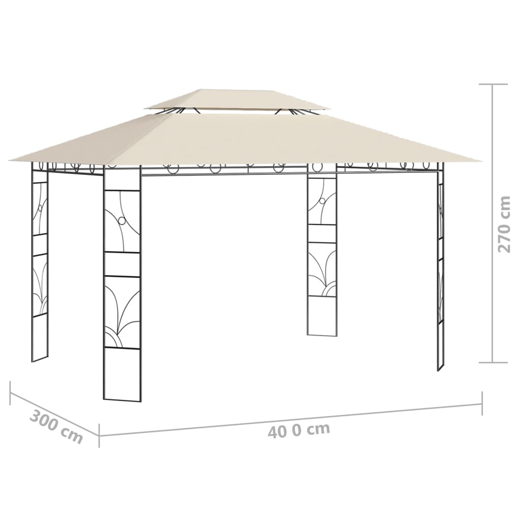 Prieel 160 g/m² 4x3x2,7 m