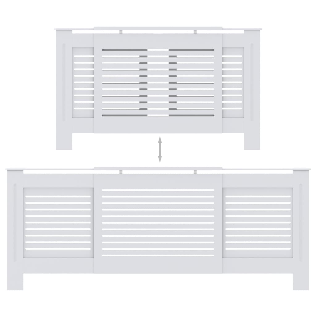 Radiatorombouw 172x19x81,5 cm MDF