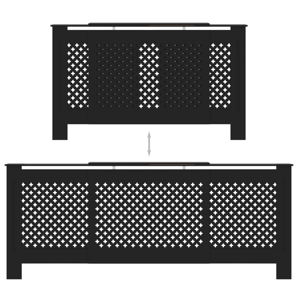 Radiatorombouw 78 cm MDF