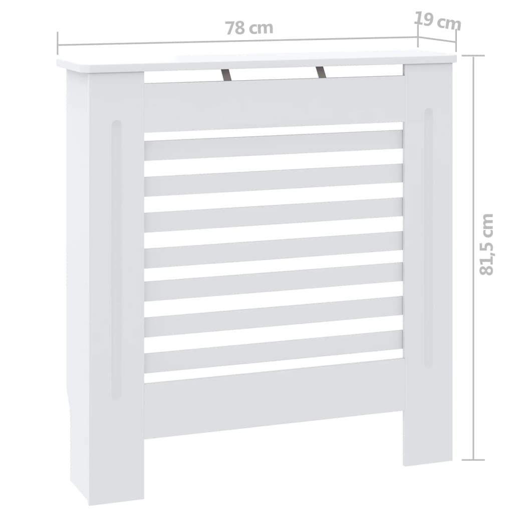 Radiatorombouw 172x19x81,5 cm MDF