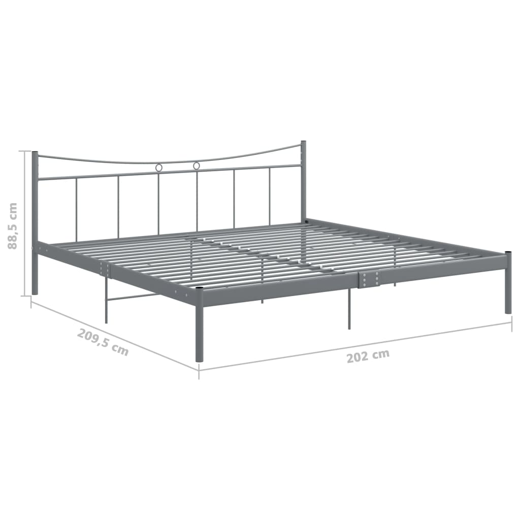 Bedframe metaal 120x200 cm