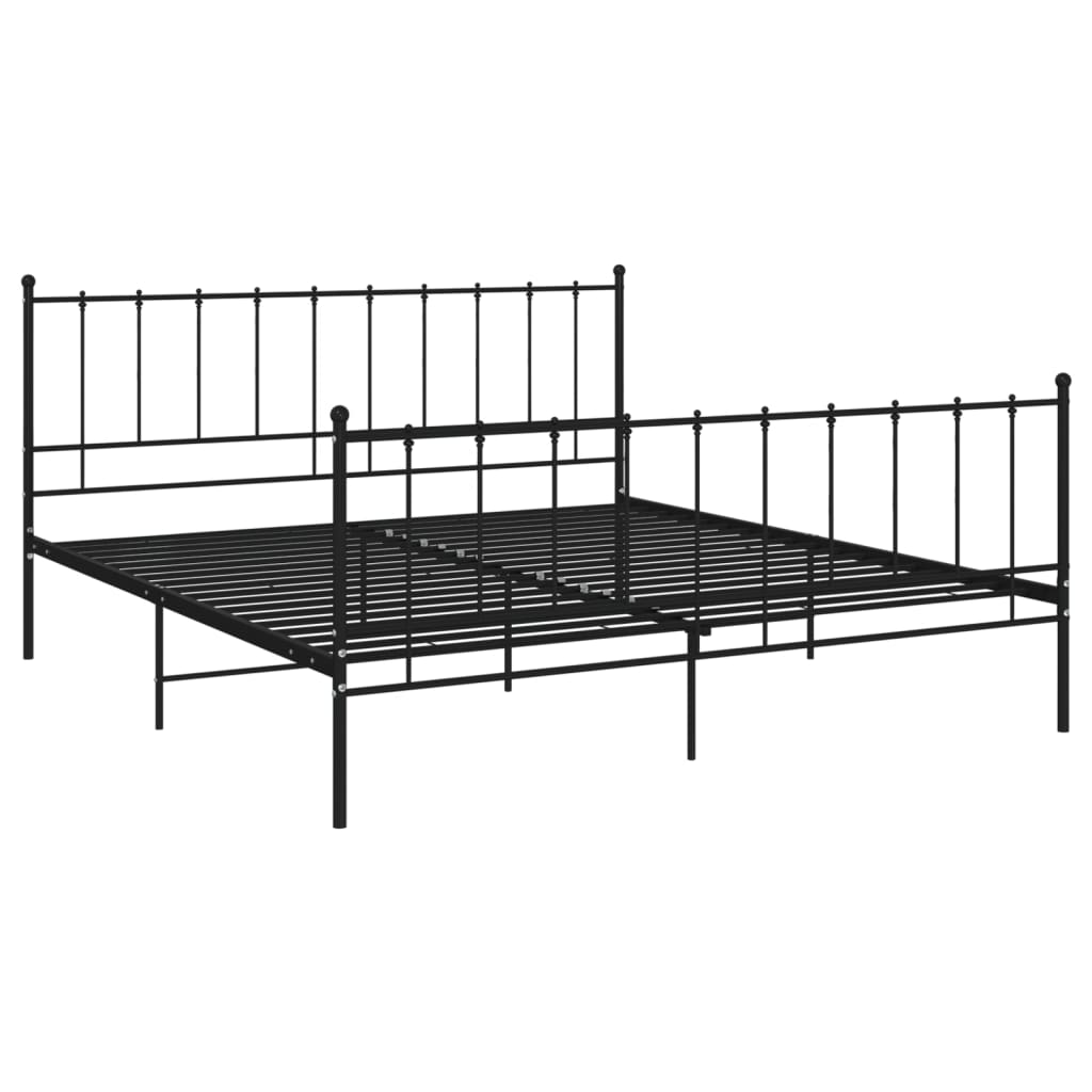 Bedframe metaal 140x200 cm