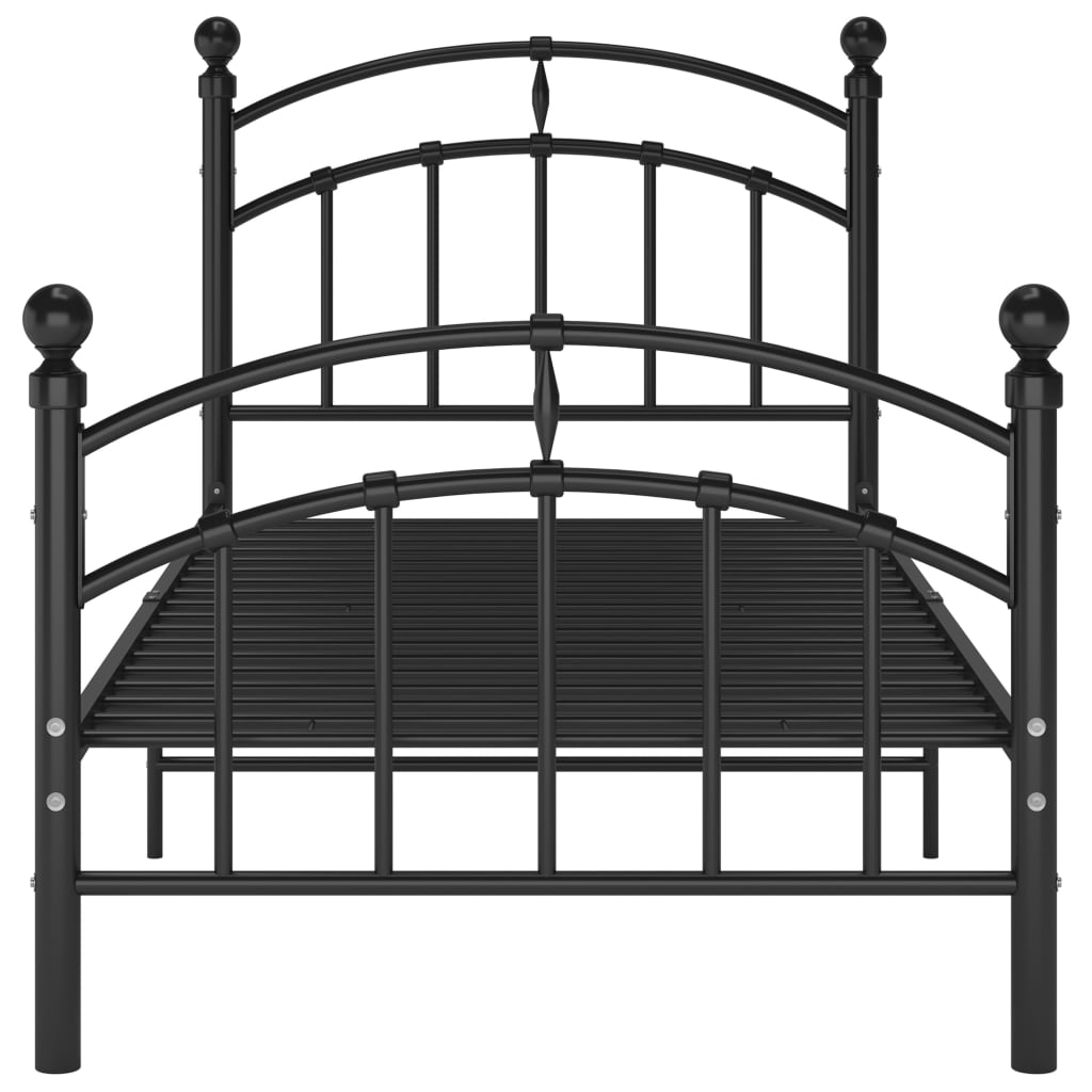 Bedframe metaal 100x200 cm