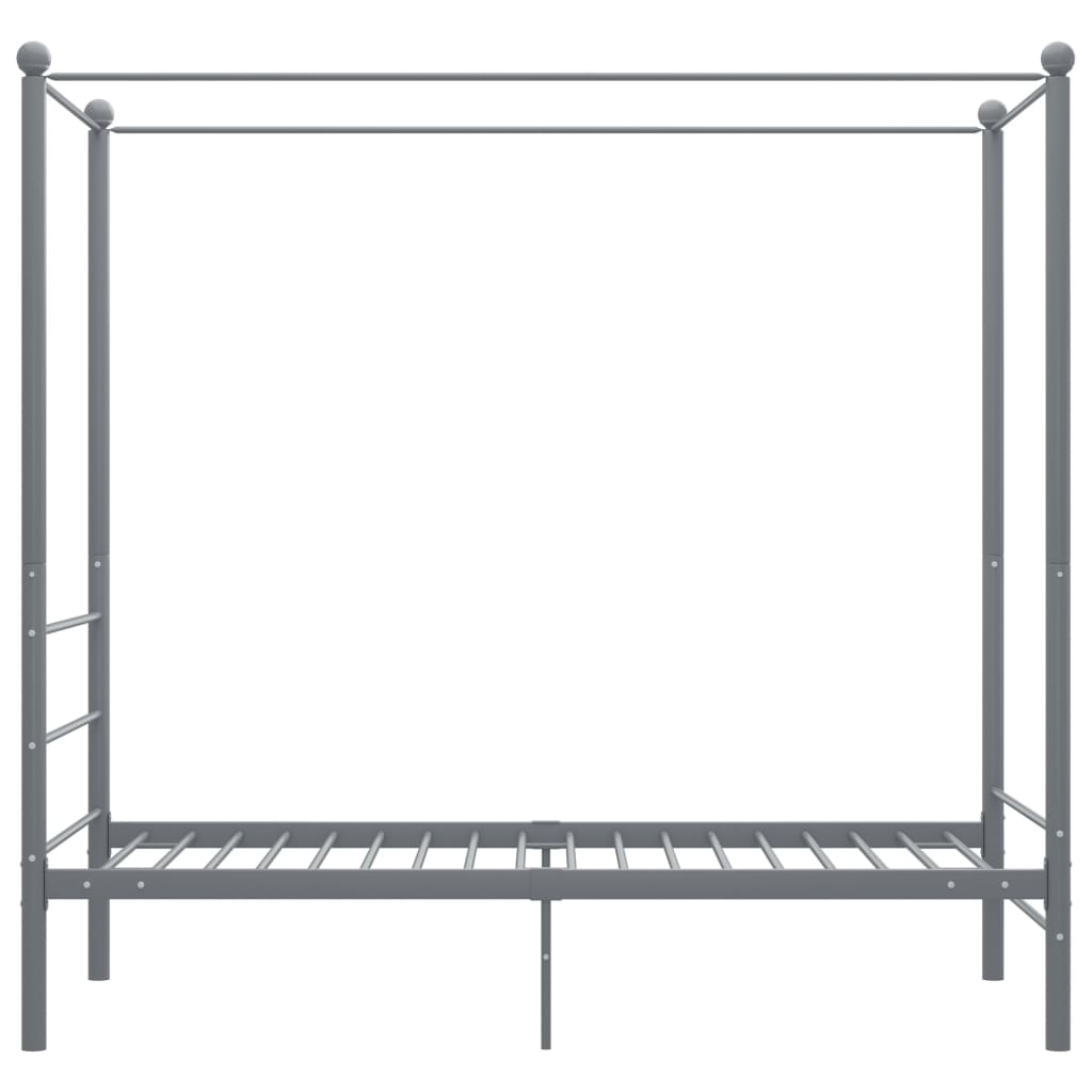 Hemelbedframe metaal 100x200 cm