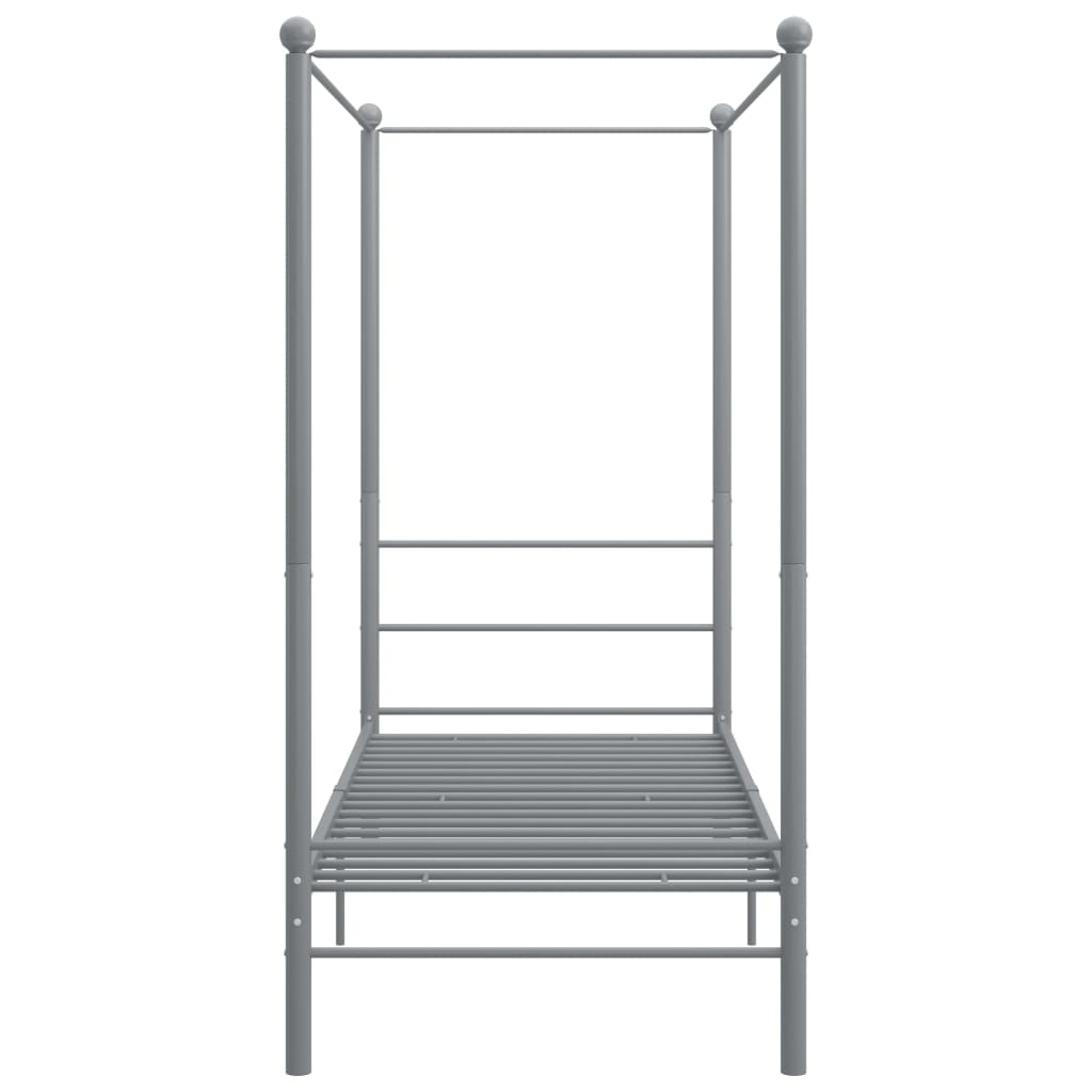 Hemelbedframe metaal 100x200 cm