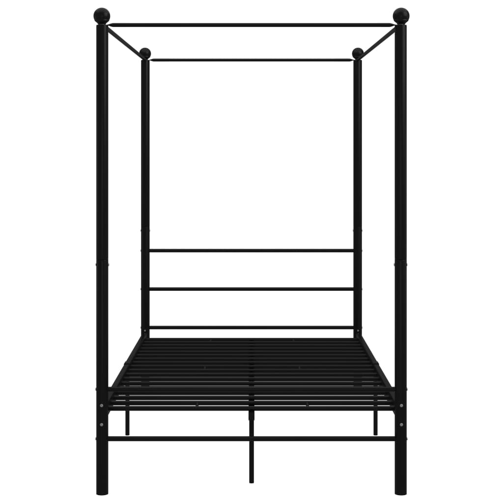 Hemelbedframe metaal 140x200 cm