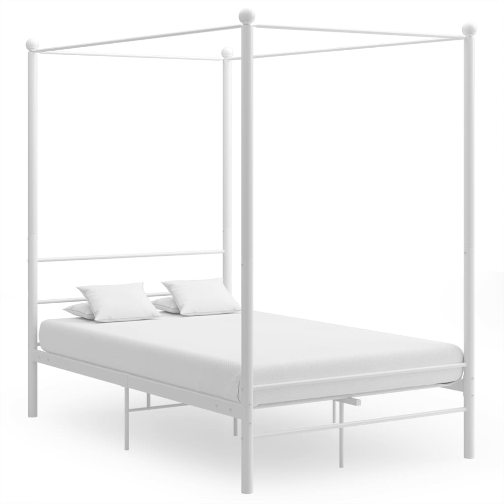 Hemelbedframe metaal 140x200 cm