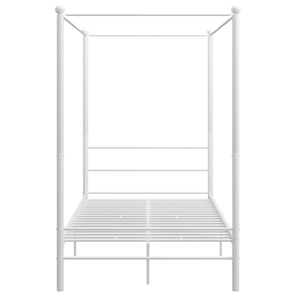 Hemelbedframe metaal 140x200 cm