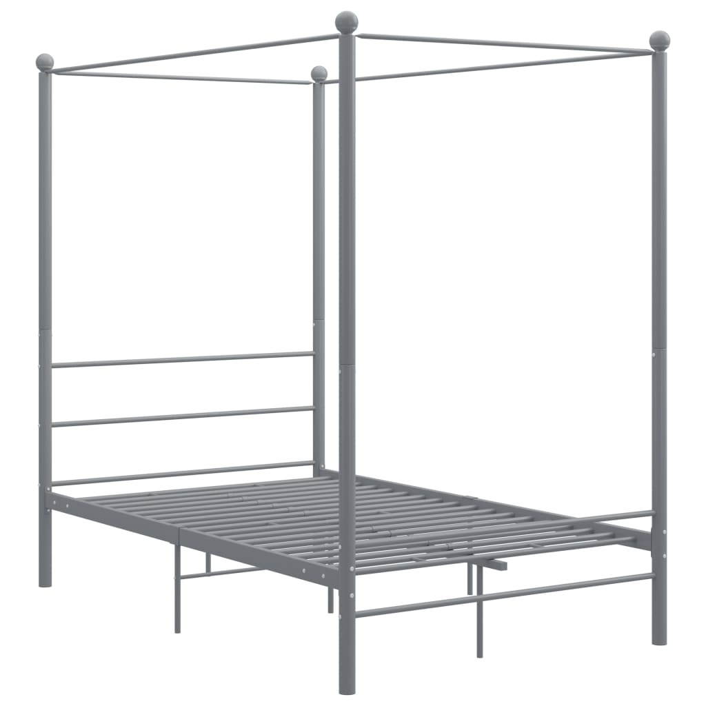 Hemelbedframe metaal 140x200 cm