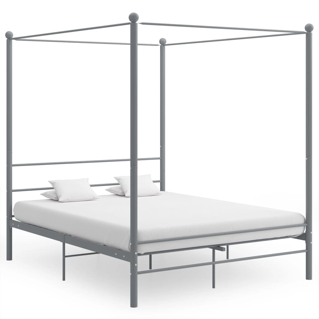 Hemelbedframe metaal 140x200 cm