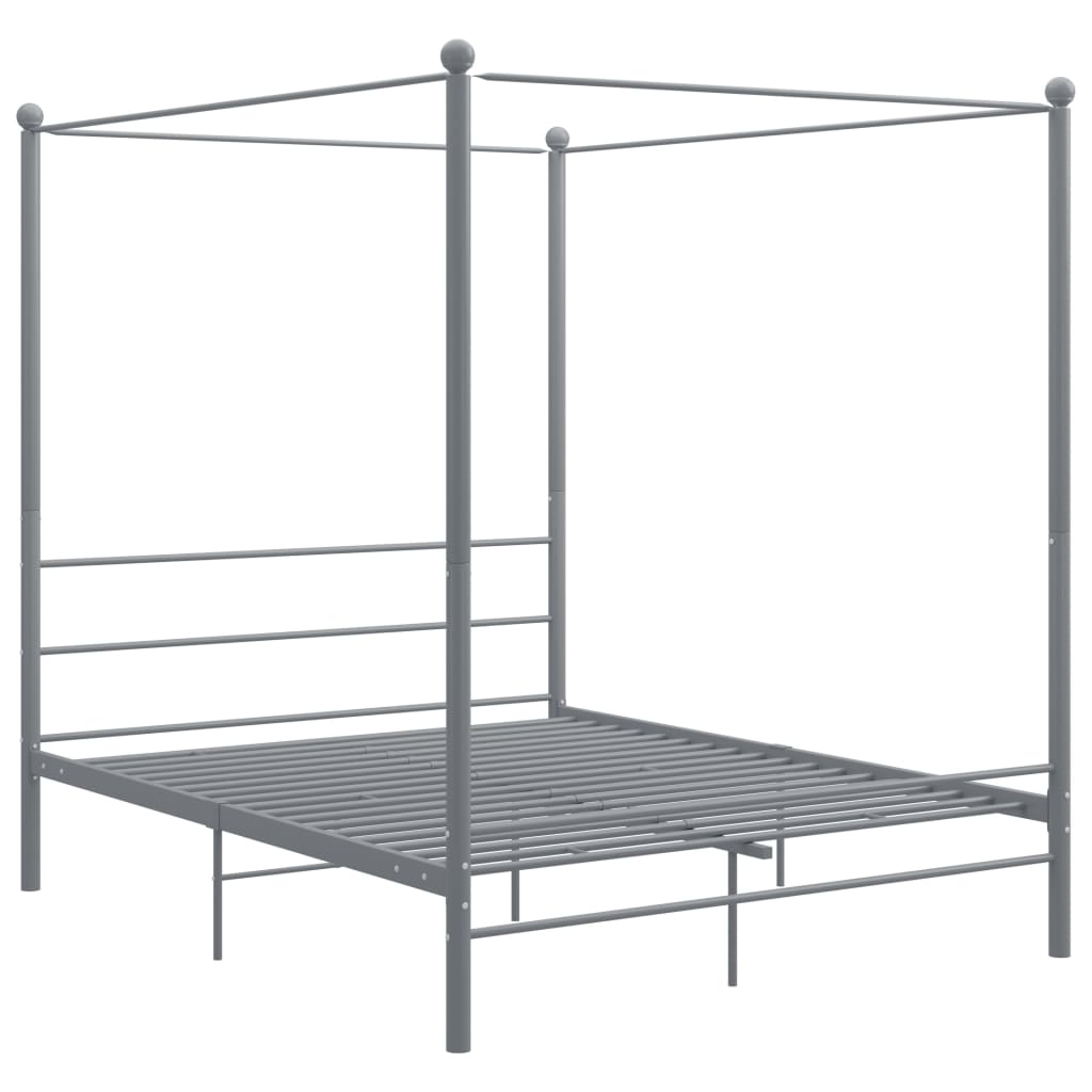 Hemelbedframe metaal 140x200 cm