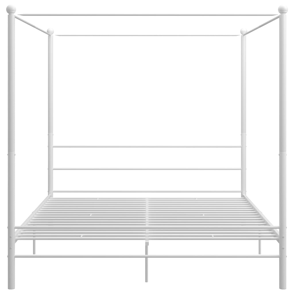 Hemelbedframe metaal 140x200 cm