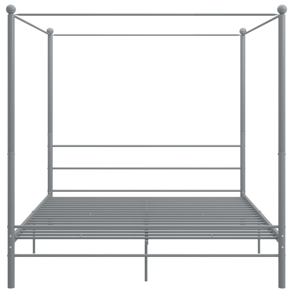 Hemelbedframe metaal 140x200 cm