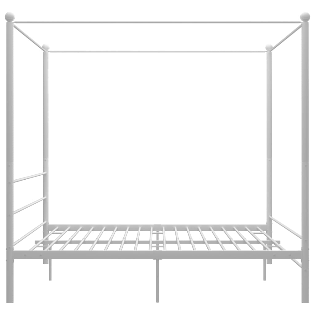 Hemelbedframe metaal 140x200 cm