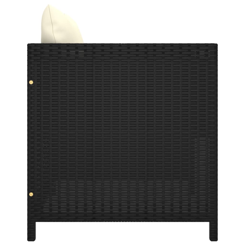 Tuintafel 110x70x65 cm poly rattan